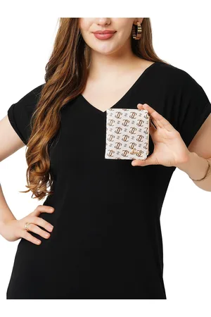 LAVIE Women Chic Monogram Printed Two Fold Wallet