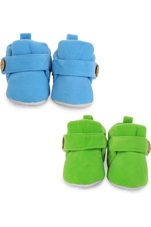 Neska Moda Kids Pack Of 2 Velvet Booties