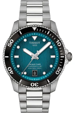 Tissot Unisex Dial & Stainless Steel Bracelet Style Straps Analogue Automatic Motion Powered Watch