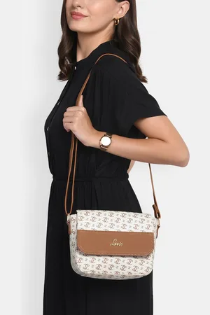 LAVIE Animal Printed Shopper Sling Bag with Tasselled