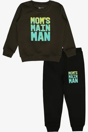 BodyCare Boys Printed Sweatshirt with Joggers