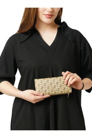 LAVIE Women Safain Monogram Printed Two Fold Wallet
