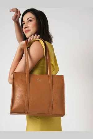 LAVIE Textured Shopper Satchel with Quilted