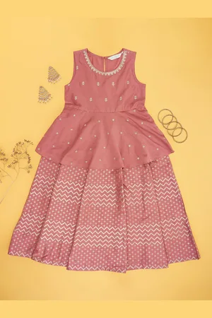 Pantaloons Girls Printed Fit & Flare Dress
