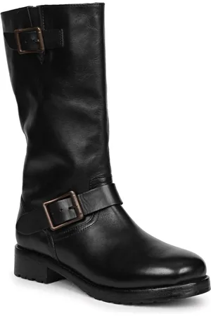 SAINT G. Women Casual Block-Heeled Chunky Boots
