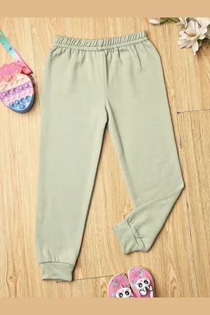 Cutiekins Girls Regular Fit Mid Rise Joggers