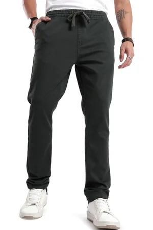 WROGN Men Cotton Regular Fit Track Pants