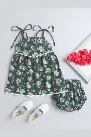 BAESD Girls Floral Printed Top with Shorts