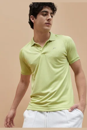 Lifestyle Men Solid Polo Collar T-shirt