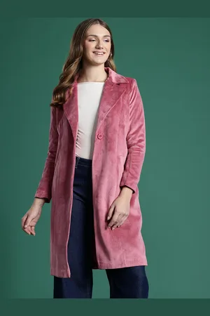 DressBerry Notched Lapel Collar Overcoat