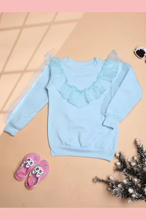 Cutiekins Girls Embellished Winter Sweatshirt
