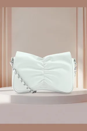 Fastrack Women Solid Swagger Bow Detail Sling Bag