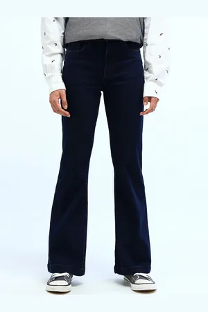 Flying Machine Women Bootcut High-Rise Stretchable Jeans
