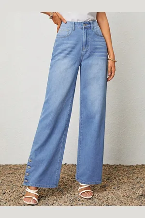 KOTTY Women Straight Fit High-Rise Stretchable Jeans