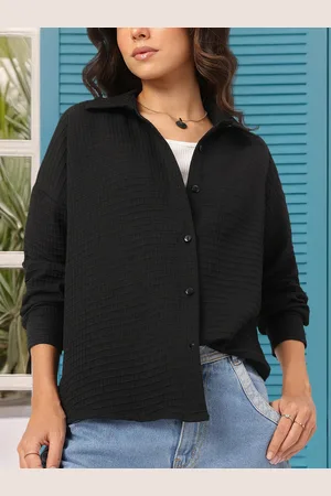 DressBerry Effortless Ease Self-Checked Shirt