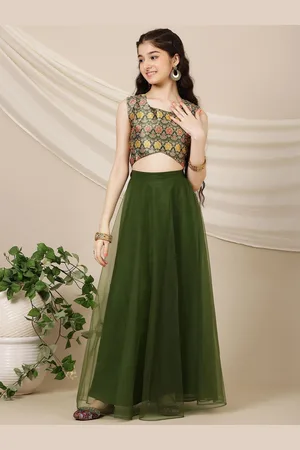 Inddus Girls Ready to Wear Lehenga &