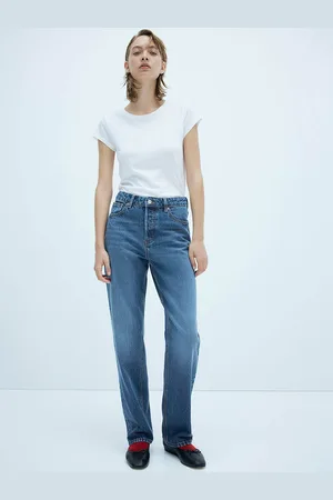 H&M Women Mid-Rise Straight Fit Light Fade Jeans