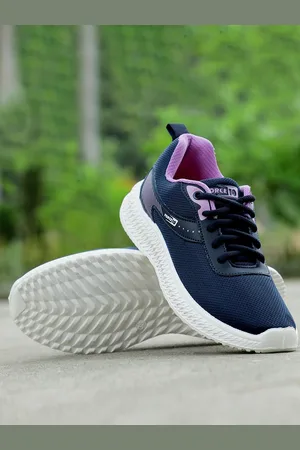 Liberty Women Mesh Walking Lace-Ups Non-Marking Shoes