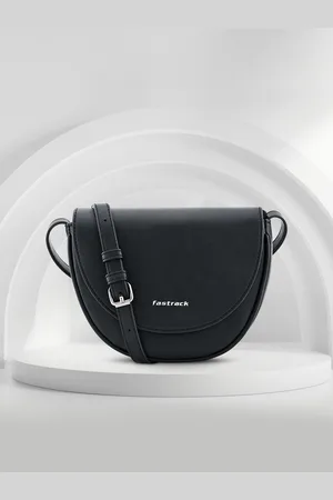 Fastrack Women Solid Half Moon Sling Bag