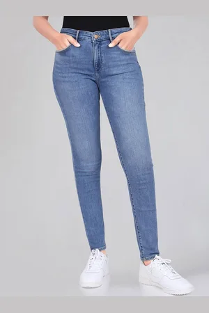 Wrangler Women Skinny Fit Light Fade Stretchable Jeans