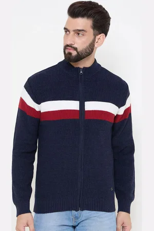 Duke Men Colourblocked Cardigan