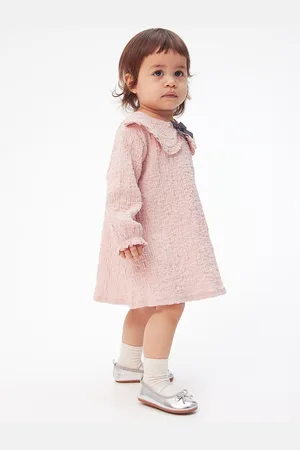 H&M Girls Crinkled Jersey Dress
