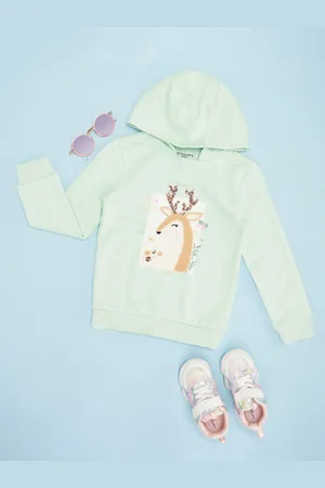 Pantaloons Girls Cotton Long Sleeves Sweatshirt