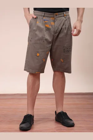 The Indian Garage Co Men Printed Regular Shorts