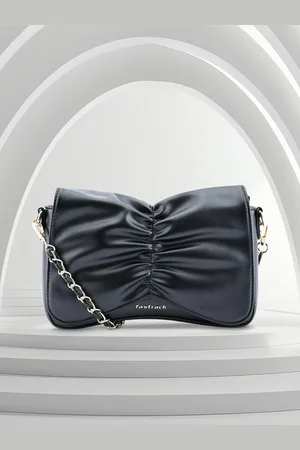 Fastrack Women Solid Swagger Bow Detail Sling Bag