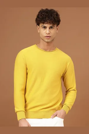 Richlook Men Round Neck Woollen Pullover