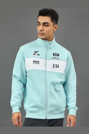 Club York Men Colourblocked Sweatshirt