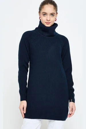 CREATIVE LINE Women Self Design Longline Top