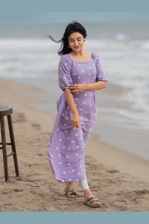 Hay Women Polka Dots Printed Fit & Flare Dress