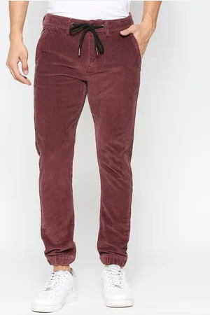 Being Human Men Striped Mid Rise Jogger