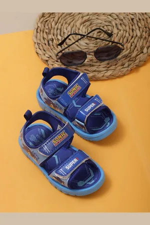 Kidsville Boys Sonic Printed Sports Sandals