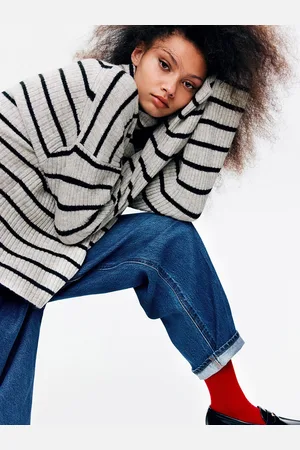 H&M Women Oversized Polo-Neck Jumper