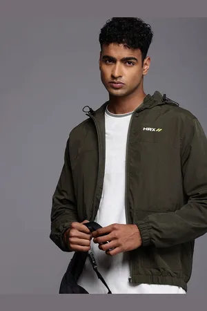 HRX Hooded Biker Jacket
