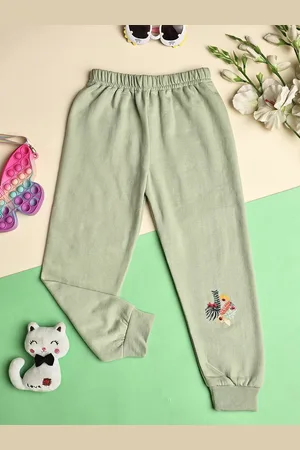 Cutiekins Girls Regular Fit Mid-Rise Joggers
