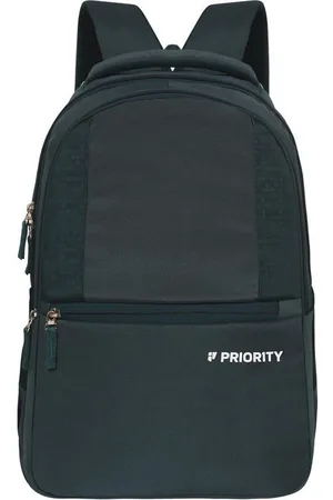 Priority Unisex Solid Laptop Backpack