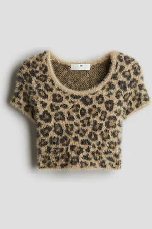 H&M Girls Fluffy-Knit Top