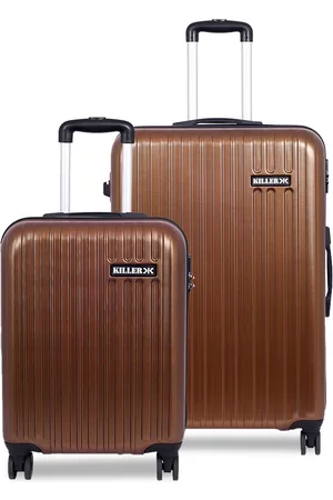Killer Set Of 2 Hard Sided Trolly Bags