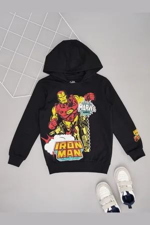 Pantaloons Boys Printed Hooded Sweatshirt