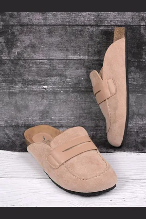 Jove Women Round Toe PU Mules
