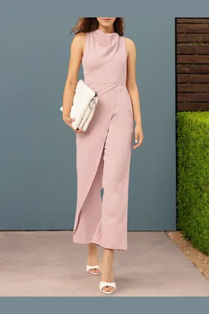 DressBerry Minimalist Luxe Layered Basic Jumpsuit