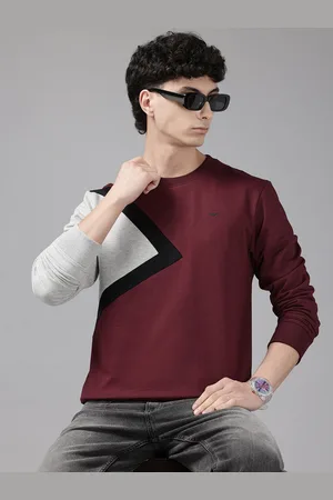 Park Avenue Colourblocked Pullover Sweatshirt