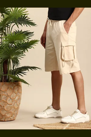 Mast & Harbour Men Solid Knee Length Shorts