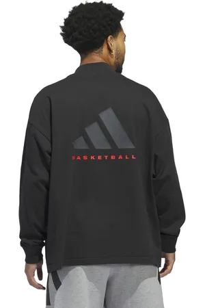 adidas Unisex Graphic Printed High Neck Cotton Relaxed Fit T-shirt