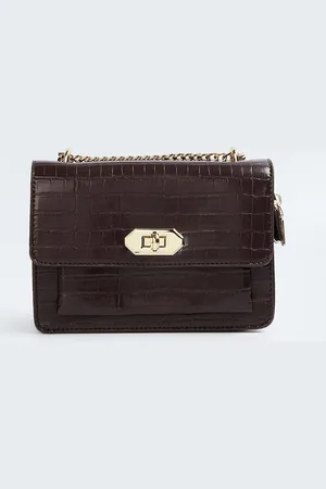 Lifestyle Women Textured Crossbody Sling Bag