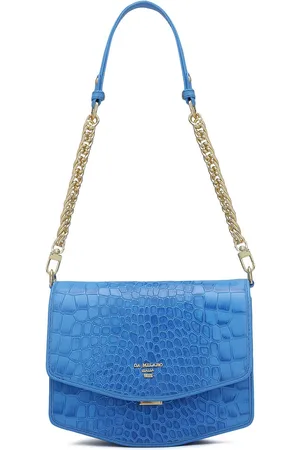Da Milano Women Textured Structured Leather Shoulder Bag