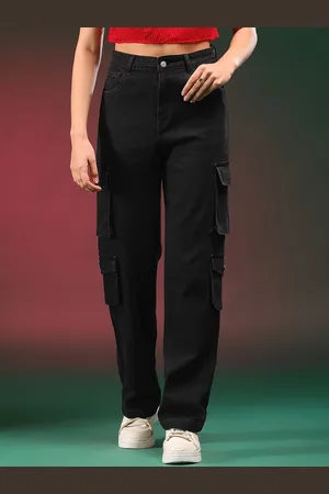 KOTTY Women Straight Fit High-Rise Stretchable Jeans